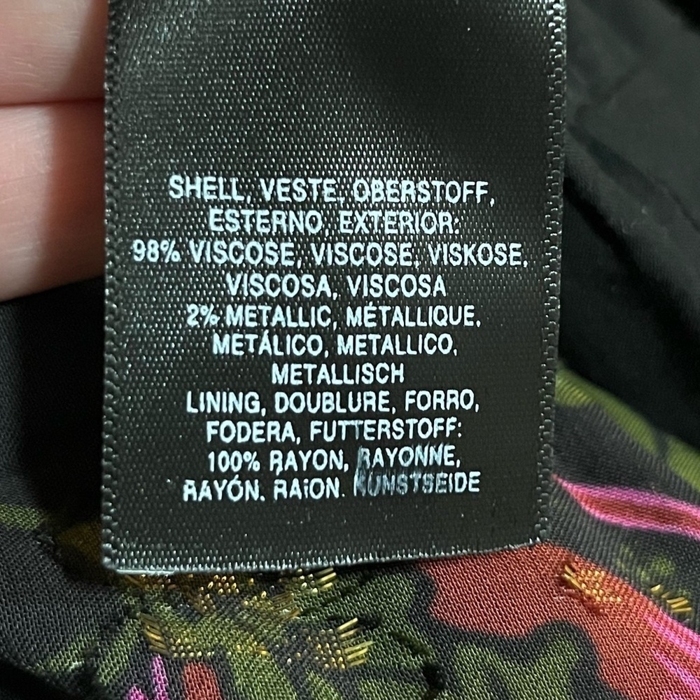 Anthropologie ett:twa Floral Jumpsuit size 0 - Picture 6 of 12